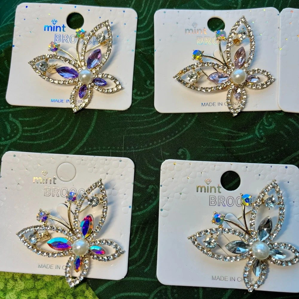 Butterfly Brooch‎ Jewelry multiple colors